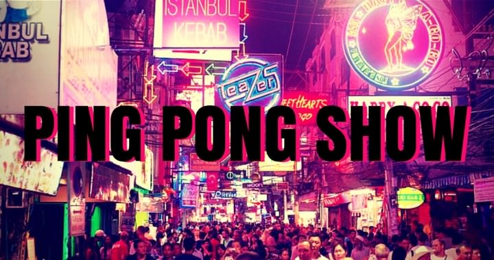 Ping Pong Show Scam/Go Go Bar Scam/Nightlife Scam