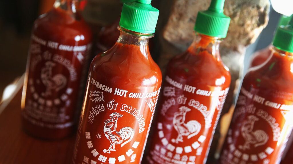 Sriracha sauce because to get to Koh Sichang, you need to go to Sriracha first.